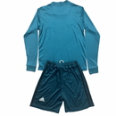 Kinder-Set Real Madrid Drittetrikot Langarm 17/18 (Retro)