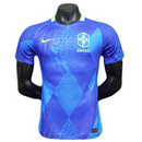 Brasilien Auswärtstrikot 25/26 Herren Spieler-Version Trikot Blau