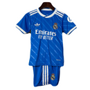 Kinder-Set Real Madrid Drittetrikot 25/26 Blau