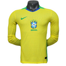 Brasilien Langarm Heimtrikot 25/26 Herren Spieler-Version