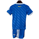 Kinder-Set Real Madrid Drittetrikot 25/26 Blau
