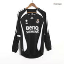 Real Madrid Langarm Zweittrikot 06/07 Herren Fan-Version (Retro)