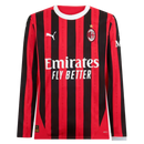 AC Milan Langarm Heimtrikot 24/25 Herren Fan-Version