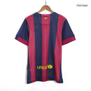 Barcelona Heimtrikot 14/15 Herren Fan-Version Blau und Granat (Retro)