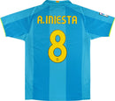 Barcelona Auswärtstrikot 07/08 Herren Fantrikot Blau (Retro)