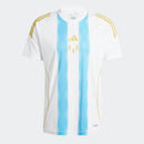 Argentinien Limitierte Auflage Messi 24/25 Herren Fantrikot Weiß
