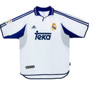 Real Madrid Heimtrikot 00/01 Herren Fan-Version Weiß (Retro)