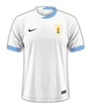 Uruguay Auswärtstrikot 24/25 Herren Fantrikot Weiß