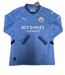 Manchester City Langarm Heimtrikot 24/25 Herren Fan-Version