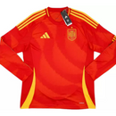 Spanien Langarm Heimtrikot 24/25 Herren Fan-Version