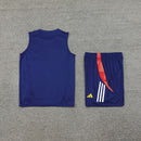 Spanien Ärmelloses Set 24/25 Trikot und Shorts