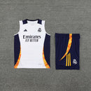 Real Madrid Ärmelloses Set 24/25 Trikot und Shorts