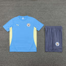 Manchester City Trainingsset 24/25 Trikot und Shorts