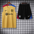 Barcelona Ärmelloses Set 24/25 Trikot und Shorts