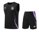 Deutschland Trainingsset 24/25 Ärmelloses Trikot und Shorts