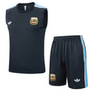 Argentinien Trainingsset 25/26 Ärmelloses Trikot und Shorts