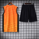 Barcelona Ärmelloses Set 24/25 Trikot und Shorts