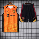 Barcelona Ärmelloses Set 24/25 Trikot und Shorts