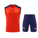 Spanien Ärmelloses Set 24/25 Trikot und Shorts