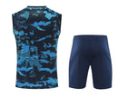 Napoli Trainingsset 24/25 Ärmelloses Shirt und Shorts