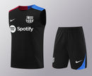 Barcelona Ärmelloses Set 24/25 Trikot und Shorts