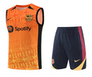 Barcelona Ärmelloses Set 24/25 Trikot und Shorts