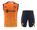 Barcelona Ärmelloses Set 24/25 Trikot und Shorts