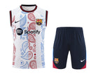 Barcelona Ärmelloses Set 24/25 Trikot und Shorts