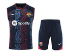 Barcelona Ärmelloses Set 24/25 Trikot und Shorts