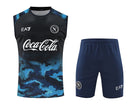Napoli Trainingsset 24/25 Ärmelloses Shirt und Shorts