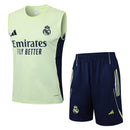 Real Madrid Trainingsset 25/26 Ärmelloses Trikot und Shorts