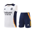 Real Madrid Ärmelloses Set 24/25 Trikot und Shorts