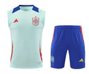 Spanien Ärmelloses Set 24/25 Trikot und Shorts