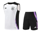 Deutschland Trainingsset 24/25 Ärmelloses Trikot und Shorts