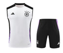Deutschland Trainingsset 24/25 Ärmelloses Trikot und Shorts