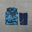 Napoli Trainingsset 24/25 Ärmelloses Shirt und Shorts