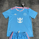 Kinder-Set Inter Miami Drittetrikot 25/26 Blau