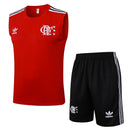Flamengo Trainingsset 25/26 Ärmelloses Trikot und Shorts