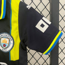 Kinder-Set Manchester City Auswärtstrikot 24/25