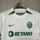 Sporting Lissabon Auswärtstrikot 24/25 Herren Fantrikot Weiß