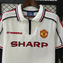 Manchester United Auswärtstrikot 98/99 Herren Fan-Version (Retro)