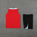 Barcelona Trainingsset 24/25 Ärmelloses Shirt und Shorts