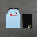 Barcelona Trainingsset 24/25 Ärmelloses Shirt und Shorts