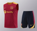Barcelona Ärmelloses Set 24/25 Trikot und Shorts