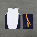 Real Madrid Ärmelloses Set 24/25 Trikot und Shorts