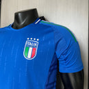 Italien Heimtrikot 24/25 Herren Spieler-Version Blau