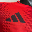 Bayern München Langarmtrikot Heimtrikot 24/25 Herren Spieler-Version Trikot Rot