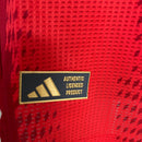 Bayern München Langarmtrikot Heimtrikot 24/25 Herren Spieler-Version Trikot Rot