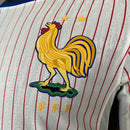 Frankreich Langarm Auswärtstrikot 24/25 Herren Spieler-Version Trikot