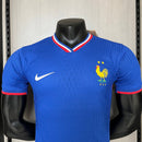 Frankreich Heimtrikot 24/25 Herren Spieler-Version Blau